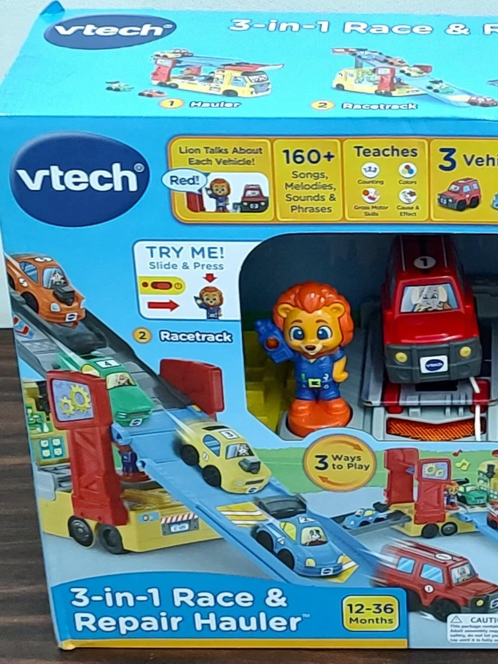 LPN - VTech 3-in-1 Race & Repair Hauler Toy Truck